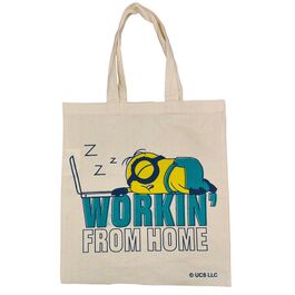 Bolsa de Algodón Minions Working From Home