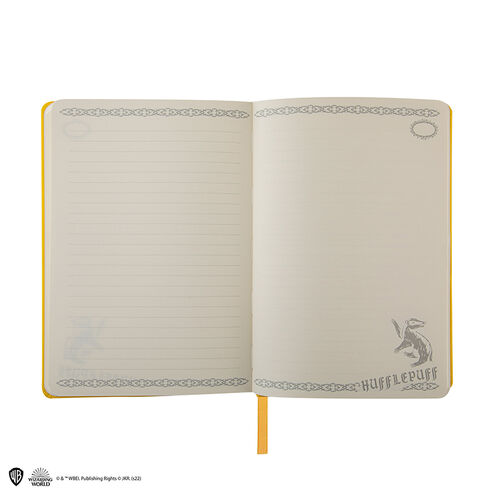 Set Premium Notebook y Bolígrafo Hufflepuff