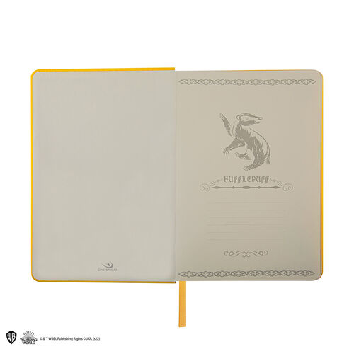 Set Premium Notebook y Bolígrafo Hufflepuff