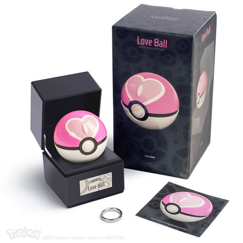 Réplica Electrónica Die Cast Pokemon Love Ball