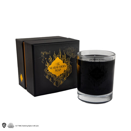 Harry Potter Marauder's Map Candle with Necklace