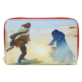 Star Wars Scenes Phantom Menace Zip Around Wallet