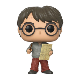 Figura Pop! Harry Potter con Mapa del Merodeador