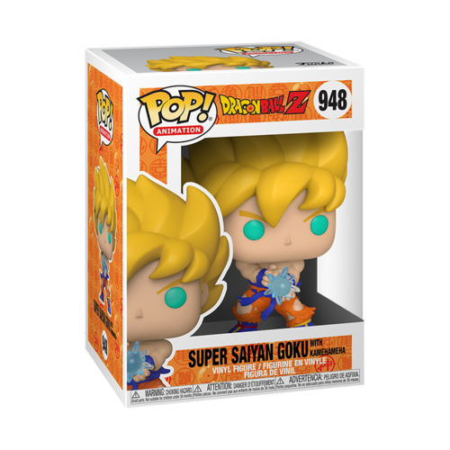 Figura Pop! Super Saiyan Goku con Kamehameha 9 cm