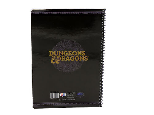 Dungeons & Dragons Monsters A4 Spiral Notebook