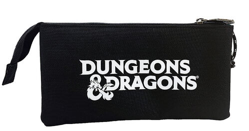 Dungeons & Dragons Black Light Triple Pencil Case