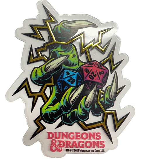 Dungeons & Dragons 4 Stickers Pack Various Designs