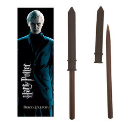 Harry Potter Draco Malfoy Wand Pen & Bookmark.