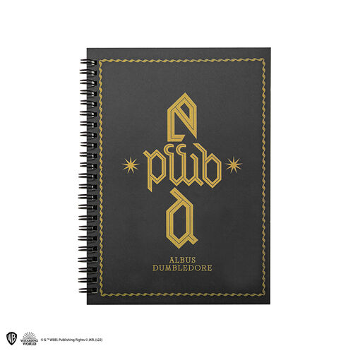 Cuaderno espiral Dumbledore A5 120 pginas rayadas