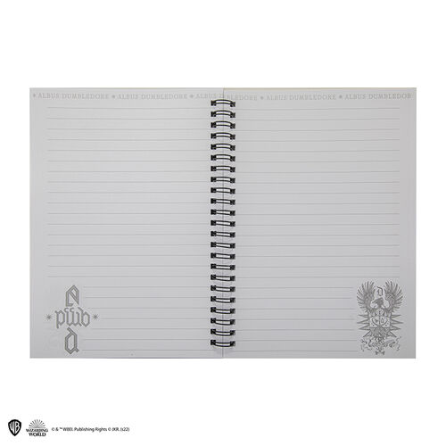 Cuaderno espiral Dumbledore A5 120 pginas rayadas