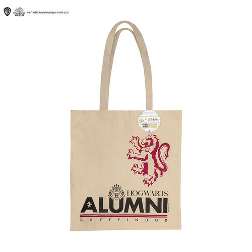 Bolso Tote Alumni Griffindor 100% algodn 41x38cm