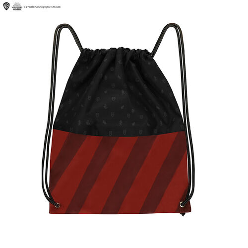 Gryffindor Drawstring Bag, polyester and cotton