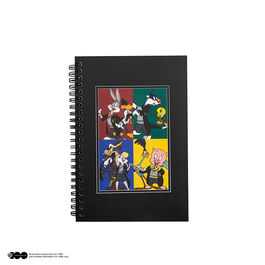 Looney Tunes´Hogwarts Houses Notebook