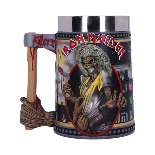 Jarra de Cerveza Iron Maiden The Killers  15,5cm