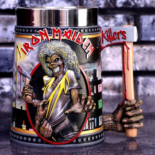 Jarra de Cerveza Iron Maiden The Killers  15,5cm