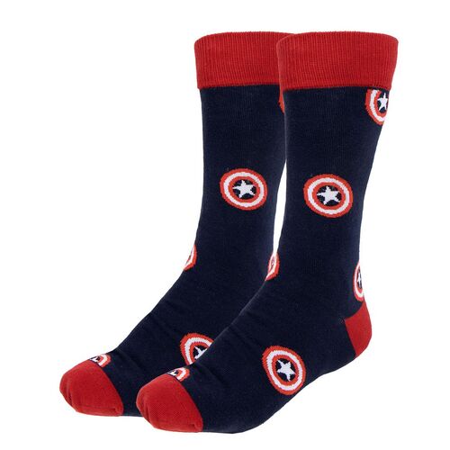 Pack de 3 calcetines Clásicos Marvel Talla 35/41