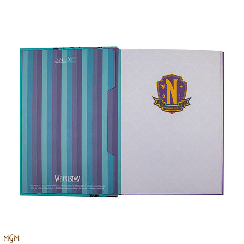 Cuaderno  Wednesday y Enid 14,5x21 cm