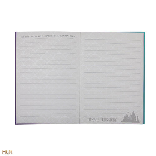 Cuaderno  Wednesday y Enid 14,5x21 cm