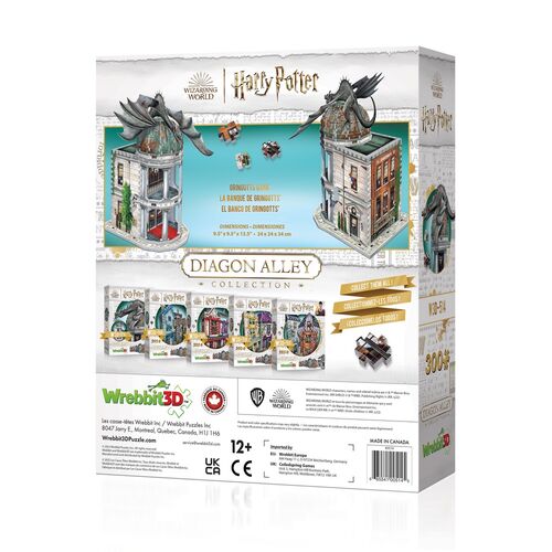 Puzzle 3D Harry Potter Banco Gringotts