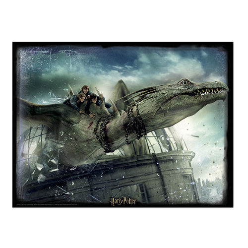 Puzzle lenticular Harry Potter Norbert 500 piezas