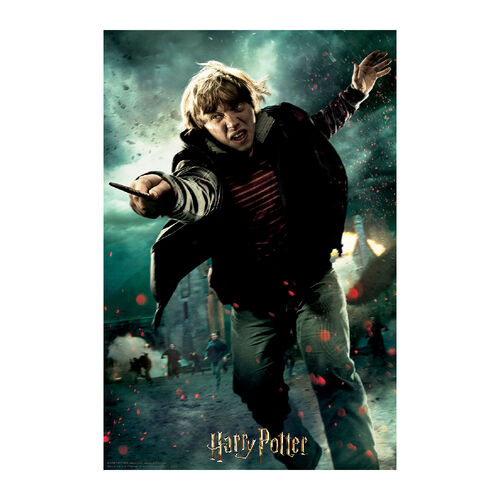 Puzzle lenticular Harry Potter Hedwig sobrevolando Hogwarts