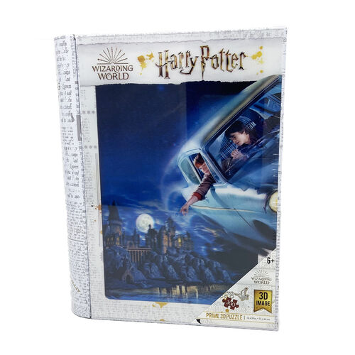 Puzzle-libro lenticular Harry Potter y Ron en el Ford Anglia