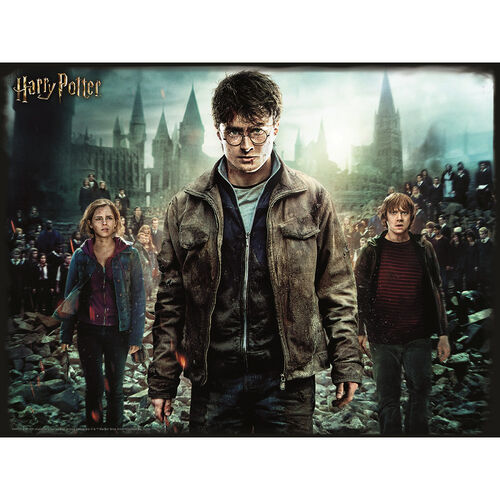 Puzzle lenticular Harry, Hermione y Ron 300 piezas