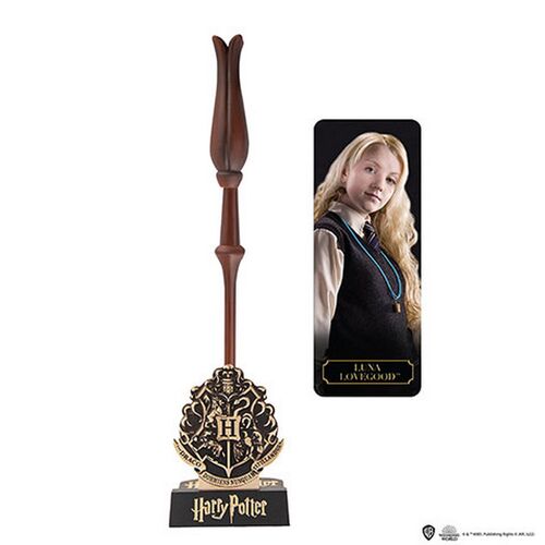 Harry Potter Pen Wand with stand Luna Lovegood