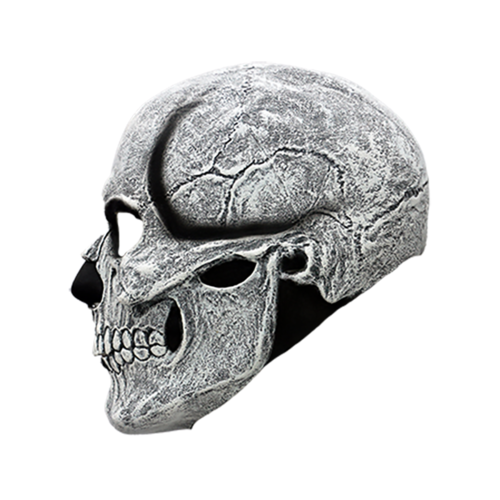 White skull mask - one size fits all