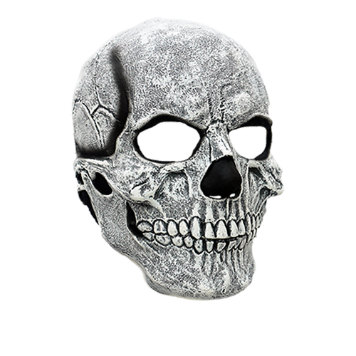 White skull mask - one size fits all