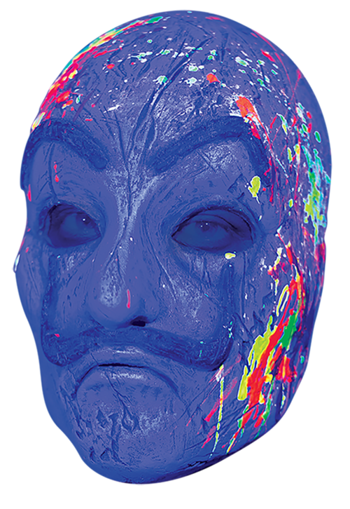 Neon Artist Mask One Size