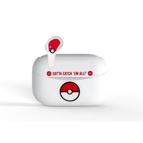 Auriculares TWS Earpods Poké ball  Blanco