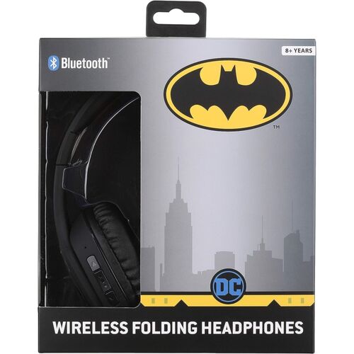 Auriculares Tween BT Logo Batman El Caballero Oscuro Negro