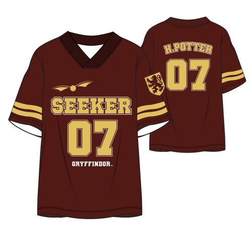 Camiseta deportiva Oversize Quidditch Gryffindor Seeker M