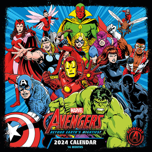 Calendario De Pared 2024 Avengers Beyond Earth S Mightiest 30 X 30 Cm   Img 52398 Fce53023d9aab019c12a984394298e7e 20 