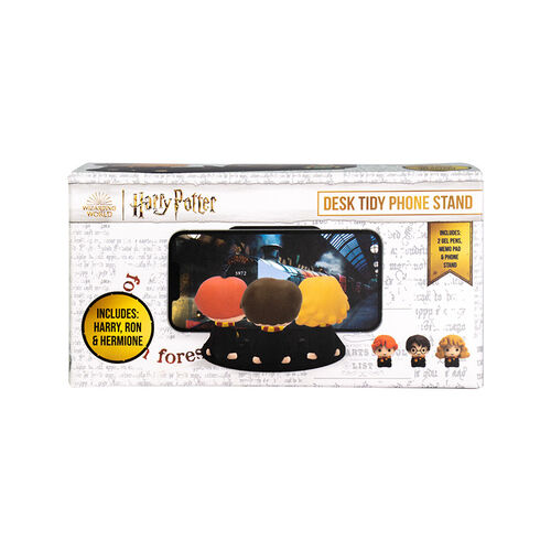 Harry Potter Memo Phone Stand - Adult Chibi Characters Harry, Ron