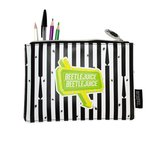 Estuche rectangular Beetlejuice 22x15,5 cm