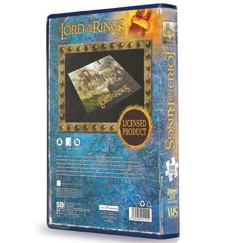 The Lord of the Rings VHS Case Puzzle 500pcs Limited Edition