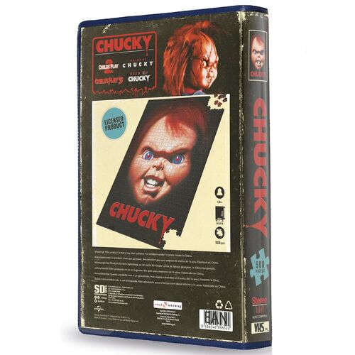 Chucky VHS Case Puzzle 500pcs Limited Edition