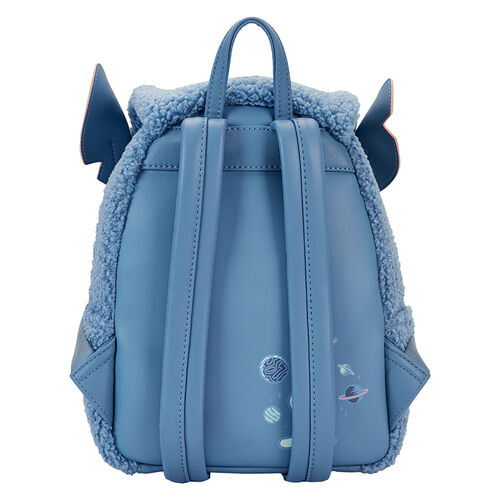 Lilo & Stitch Sherpa plush pocket mini backpack