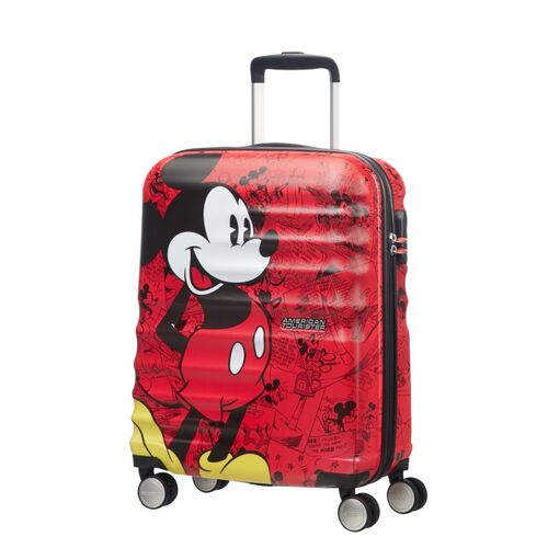 Maleta cabina Mickey Mouse + Cmic Roja 55 x 40 x 20 cm