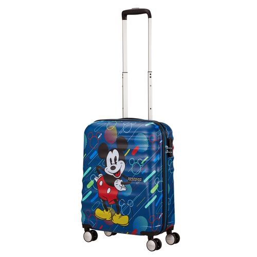 Maleta cabina Mickey Mouse Future Pop Azul 55 x 40 x 20 cm