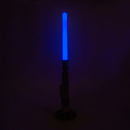 Lmpara de mesa Sable lser azul Obi-Wan Kenobi 59,6 cm