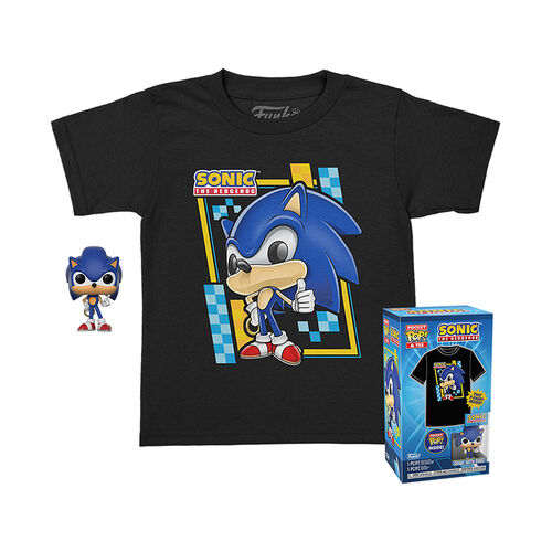 Pocket Pop! & Tee Set Sonic the Hedgehog L