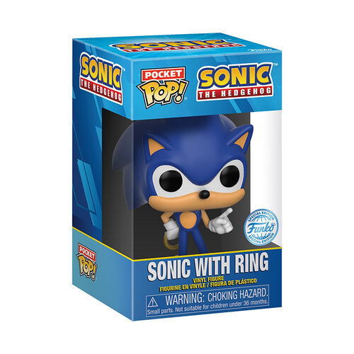 Pocket Pop! & Tee Set Sonic the Hedgehog L