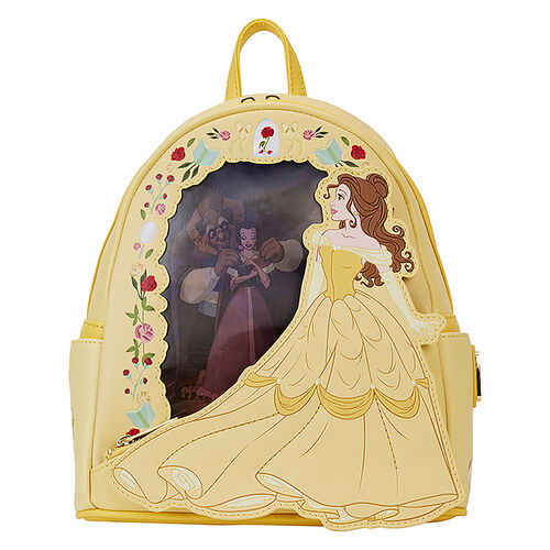 Loungefly disney deals belle backpack