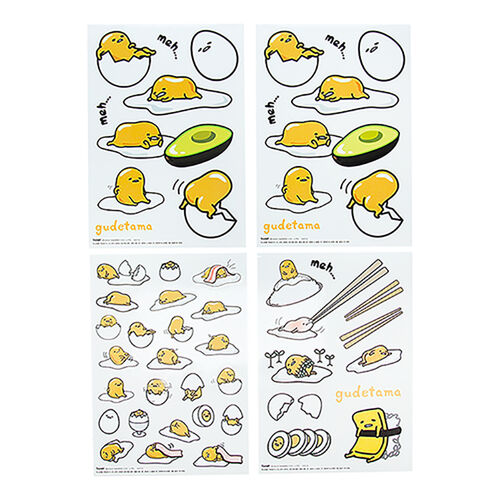 Gudetama Gadget Decals 21 x 15 cm