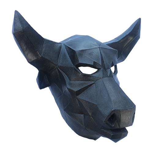 Mscara Low Poly Toro Talla nica