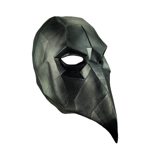 Mscara Low Poly Cuervo Talla nica