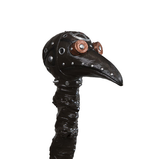 Staff: Steampunk Plague Doctor